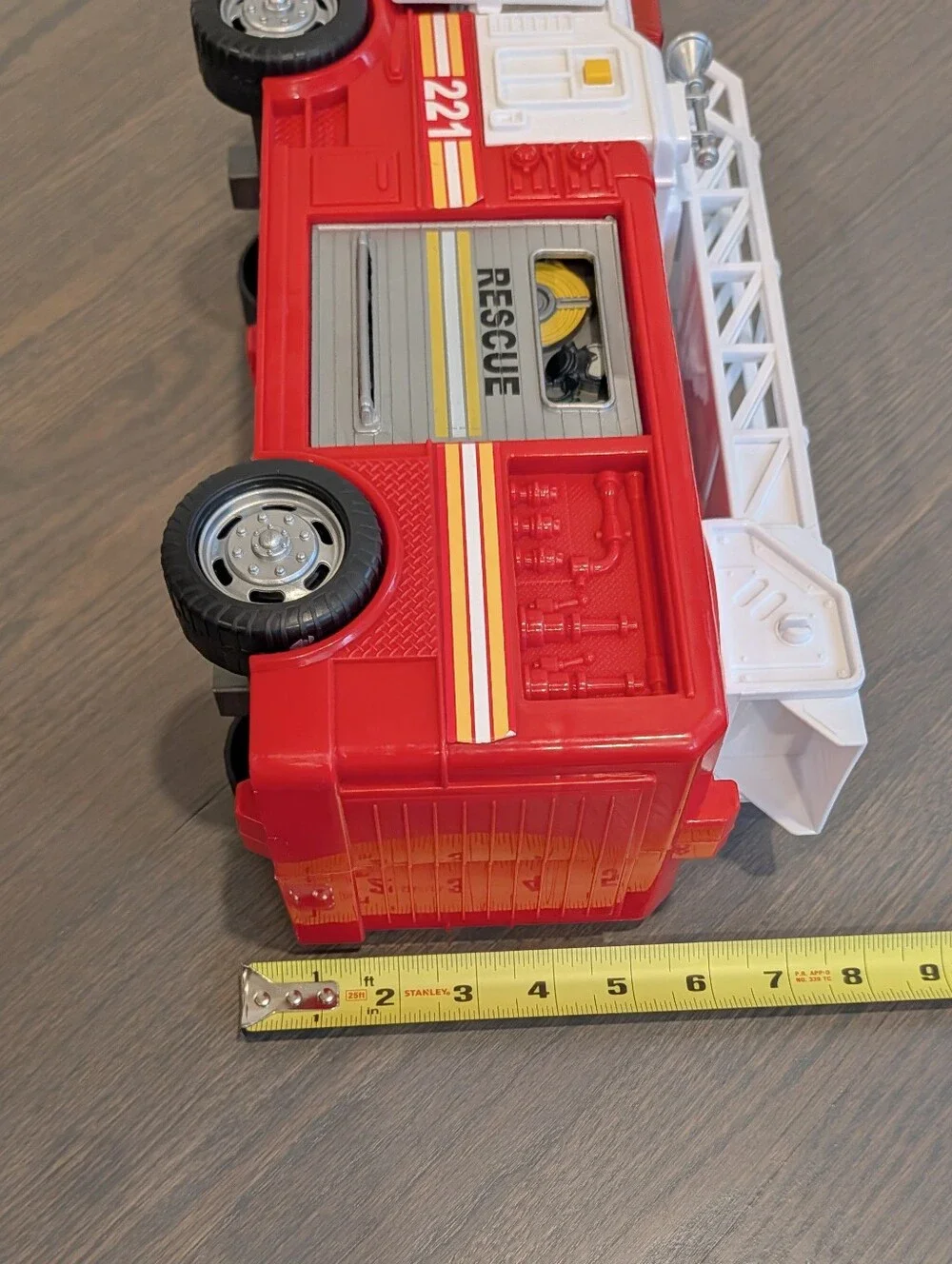 Adventure Force Utility Vehicle with Light & Sound - Fire Truck